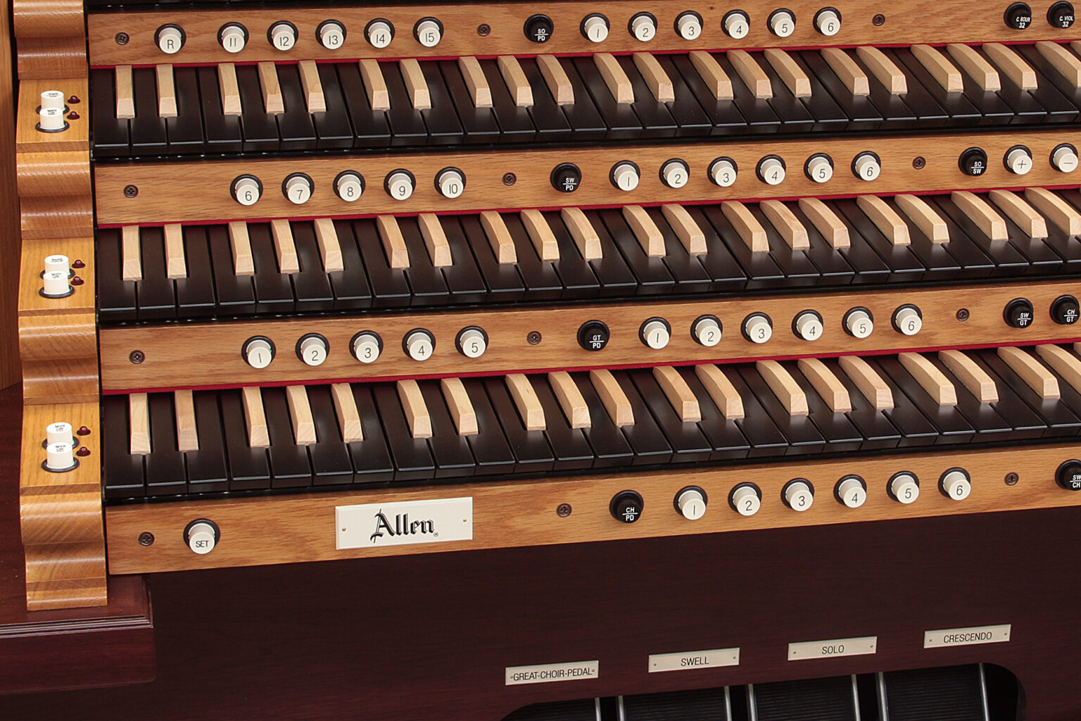 ALLEN CUSTOM ORGANS - ALLEN ORGAN COMPANY
