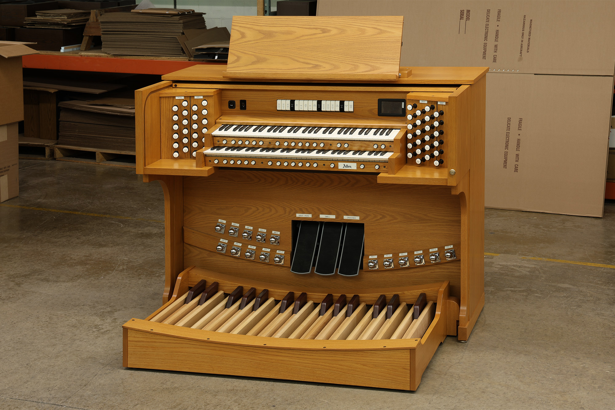 Allen Organ of the Week Ludvika Sweden